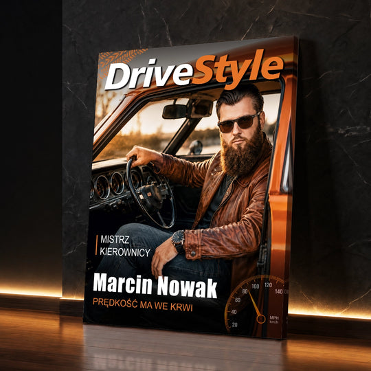 Prezent dla mężczyzny na urodziny – zdjęcie na płótnie Drive Style